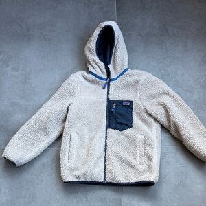 Patagonia Kids Reversible Sherpa Hoodie